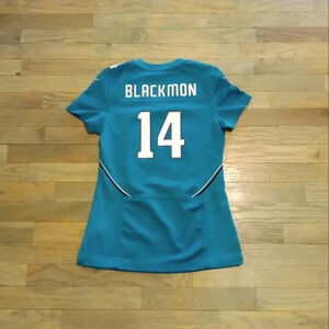 Justin Blackmon Jacksonville Jaguars Ladies X-Small NFL Teal Jersey